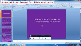 IEEE 2017-21018 CLOUD COMPUTING EFFICIENT TRACKING, MONITORING, AND ORCHESTRATION OF CLOUD RESOURCES