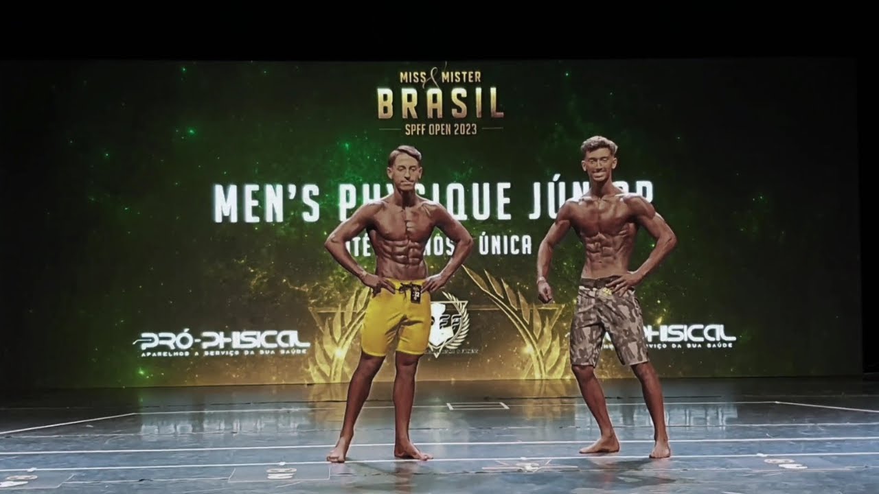 APRESENTAÇÃO DA CATEGORIA MEN´S PHYSIQUE JÚNIOR ATÉ 23 ANOS SPFF 2023 ...