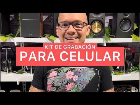 Kit para grabar tus mezclas con tu celular