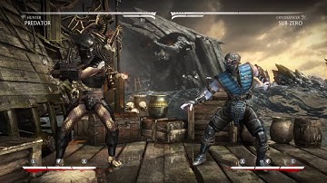 Mkx predator hunter 50% midscreen combo