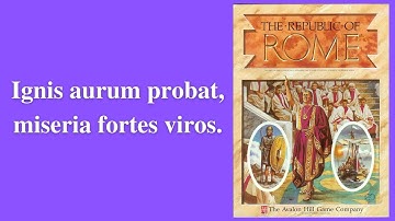 Republic of Rome (Boardgame) on roll20, 2. Session