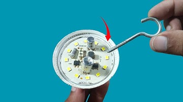 Take a Common Screw and Fix All the LED Lamps in Your Home! How to Fix a LED Bulbs Easily