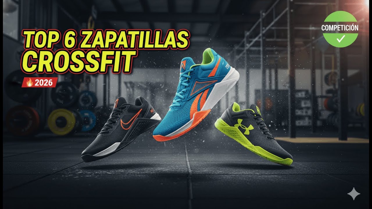🏋️ LAS 6 MEJORES ZAPATILLAS PARA CROSSFIT - GUÍA DEFINITIVA