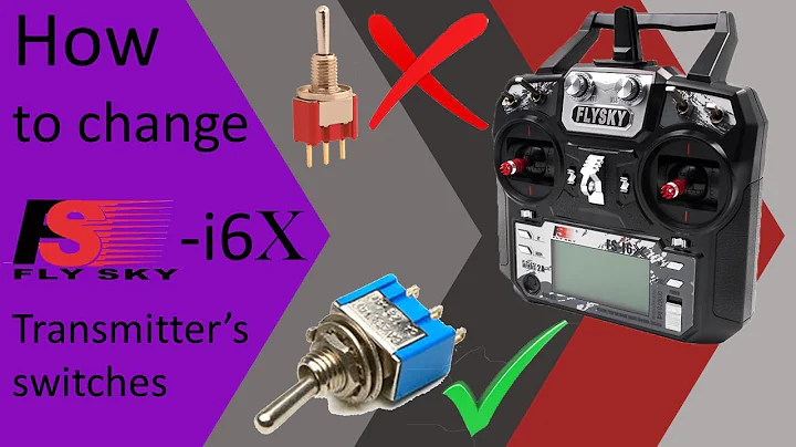 How to change FS-i6X transmitter's switches