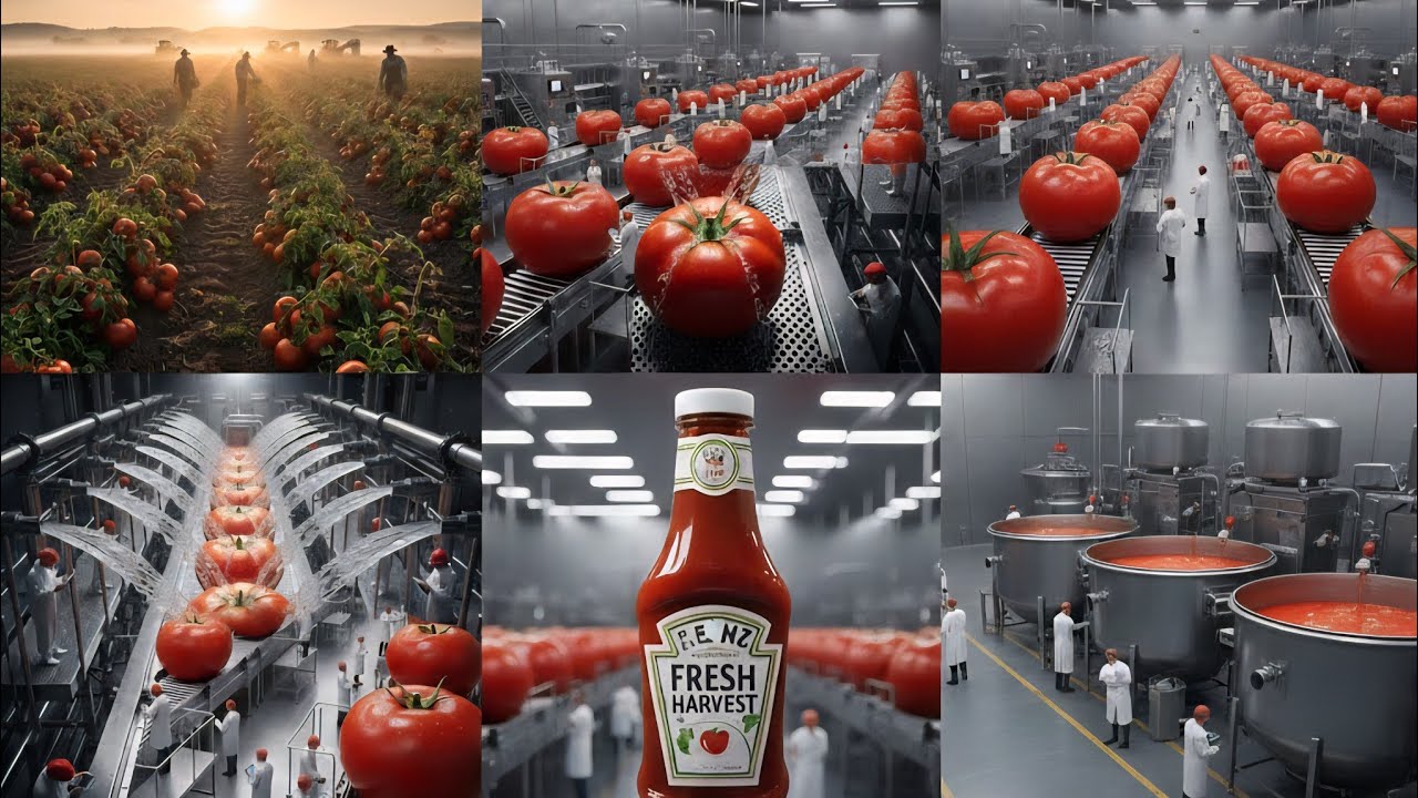 From Farm to Factory: How Tomato Ketchup Is Made (Full Production Process Explained)