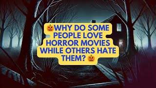 Why Do Some People Love Horror Movies While Others Hate Them? | The Psychology of Fear🎃