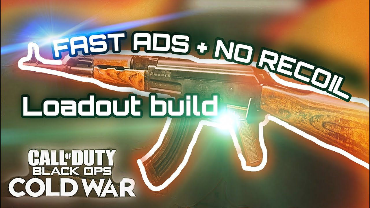 Fast ADS + No Recoil AK47 Cold War Build!!!