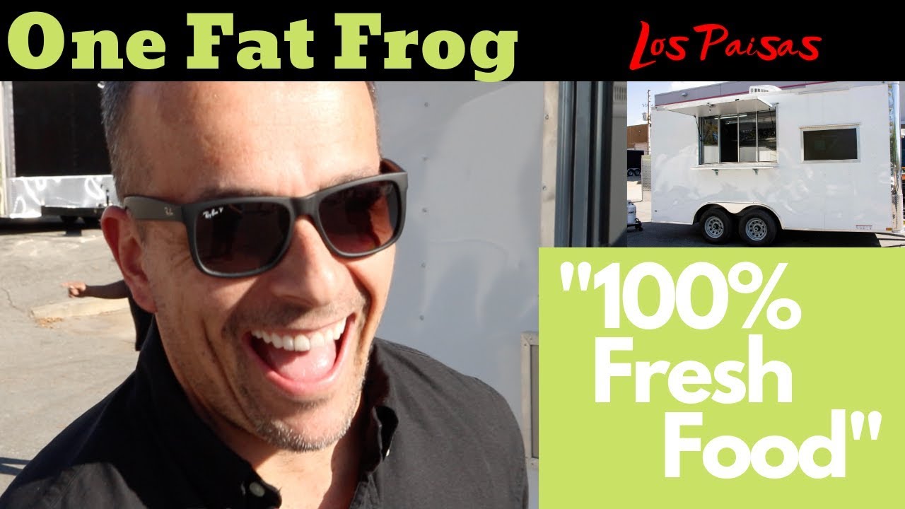 Another Dream Comes True When Los Paisas Picks Up Their New One Fat Frog Food Trailer - Orlando - YouTube