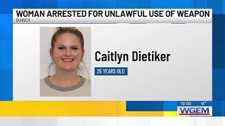 Woman arrested after shots fired near 300 block of Elm