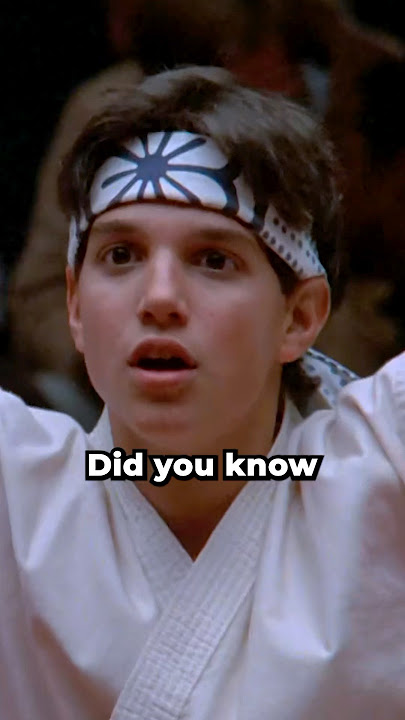 Did you know for The Karate Kid?