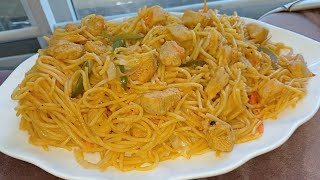 Chinese Noodles Chicken Chow Mein With        Veg Recipe || Quick and easy Recipe.....