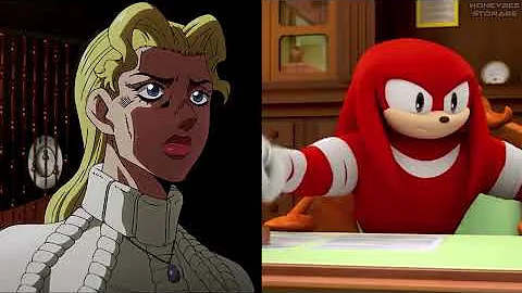 Knuckles rates JoJo female characters crushes
