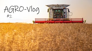 AGRO-Vlog #2 Začiatok žatvy 🌾✅ Claas Lexion 670