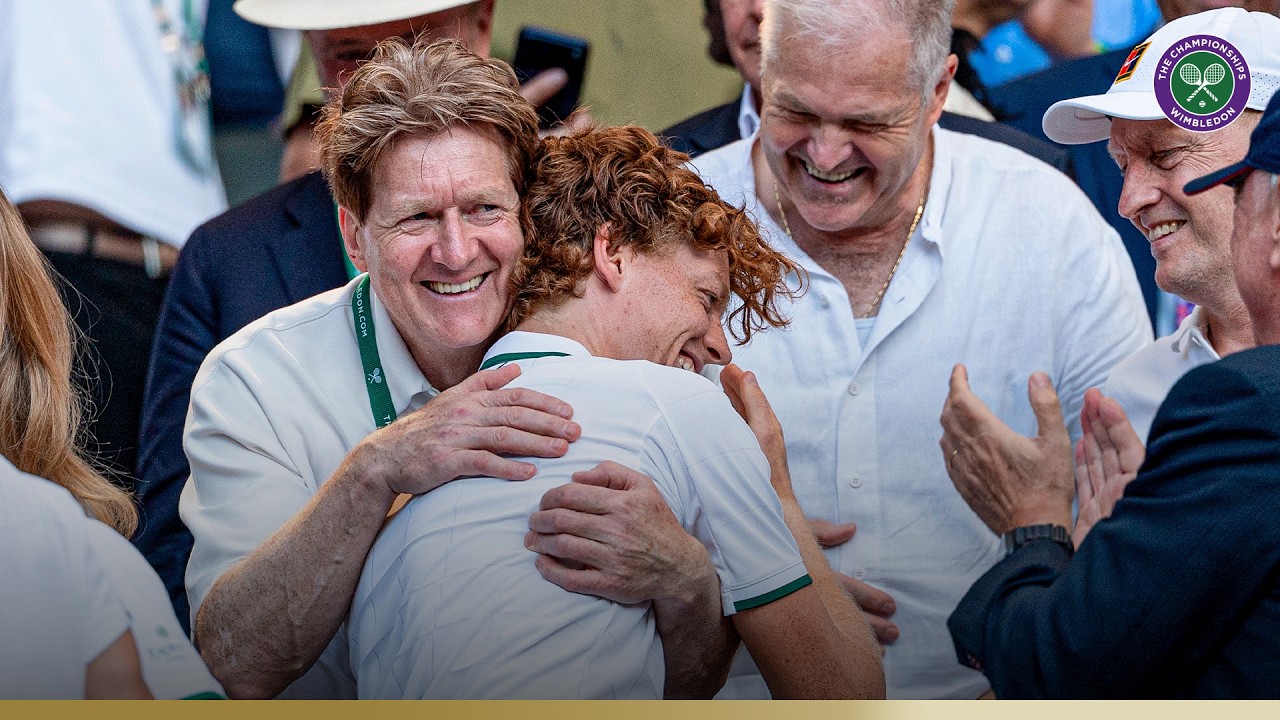 INCREDIBLE scenes as Jannik Sinner retains the Gentlemen's Singles Title! | Wimbledon 2026