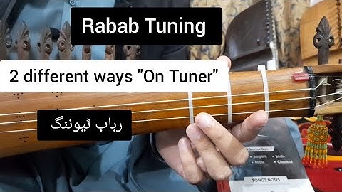 Lesson# 93: Rabab Tuning in an easy way
