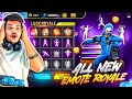 free fire VIP emote & bundle luck royals🥰| Got 20+ Gunskins in Lvl2 id - Garena freefire