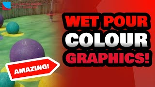 Wet Pour Colour Graphic Specialists Near Me | Playground Rubber Safety Surfacing