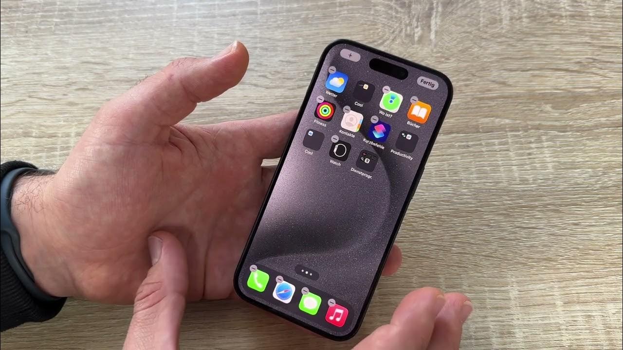 Apps im hintergrund schlie en organisieren apple iphone 15 pro