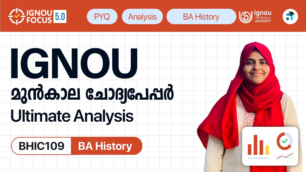 BHIC 109 History of India V | BA History | IGNOU PYQ Analysis | Kerala's No.1 IGNOU Coaching
