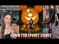 GRWM FOR SPOOKY DISNEY 🎃 HOW TO MAKE YOUR MAKEUP LAST ALL DAY! | Makeupbytreenz