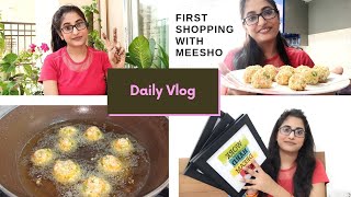 Vlog | Easy Veg Manchurian Recipe | Unboxing Meesho Product | Purple Skincare Haul | Saumya's World