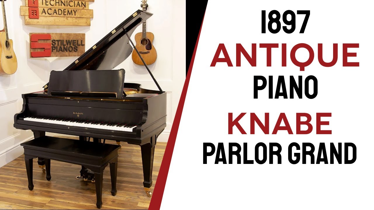 Antique Piano Knabe Parlor Grand | Built in 1897