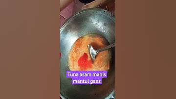 Thumbnail of tuna asam manis mantul #tuna  #asammanis  #makanenak #crazyrich #shorts