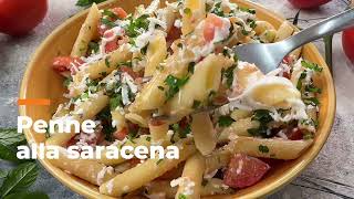 Un piatto TIPICO della cucina MESSINESE, poco conosciuto ma buonissimo: le PENNE ALLA SARACENA!