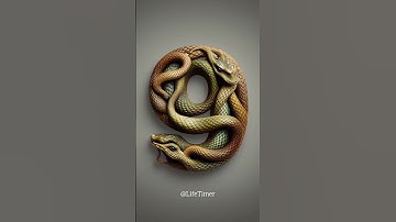 Deadly Snakes Countdown | 9 to 0 Danger Timer #countdown #timer #shorts