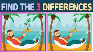 Find the Differences | Brain Teaser: Spot the 3 Differences screenshot 2