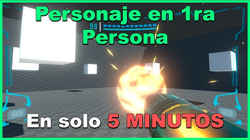 Unity - Como implementar un personaje en primera persona en 5 MINUTOS