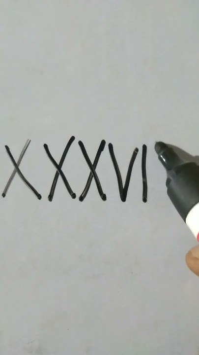 How To Write 38 In Roman Numeral YouTube how-to-write-38-in-roman-numeral-youtube