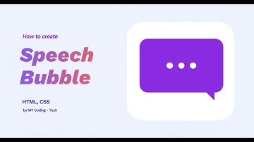 Creating Speech Bubble