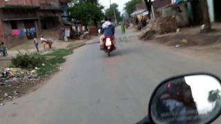 अमहियां गाँव की यात्रा बाइक पर | Amahiya Village Bike's Riding