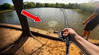 WE CAUGHT A GIANT! (Bank Fishing)