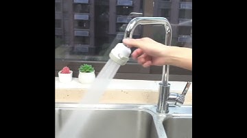 Vòi Nước Tăng Áp - Đầu Vòi Nước Tăng Áp 360 Độ -Vòi Nước Tăng Áp Bồn Rửa Bát 3 Chế Độ Xả Xoay 360 Độ