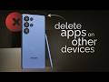 How to Delete Apps on Other Devices (tutorial)