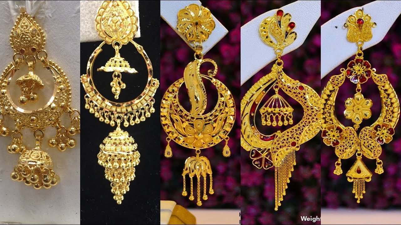 Subhag Alankar Yellow Stone Crystal, Stylish Design Earring For All Oc