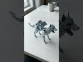 This Tiny Device Turns Into a Robot Dog #shorts #ai #transformation #robotics #satisfying