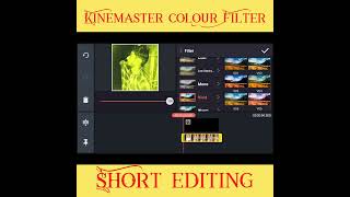 How to Add Filters in kinemaster😱 फिल्टर केश्य लगाए 👆#editing #short  #kinemaster #kcedittingworld 🌏 screenshot 5