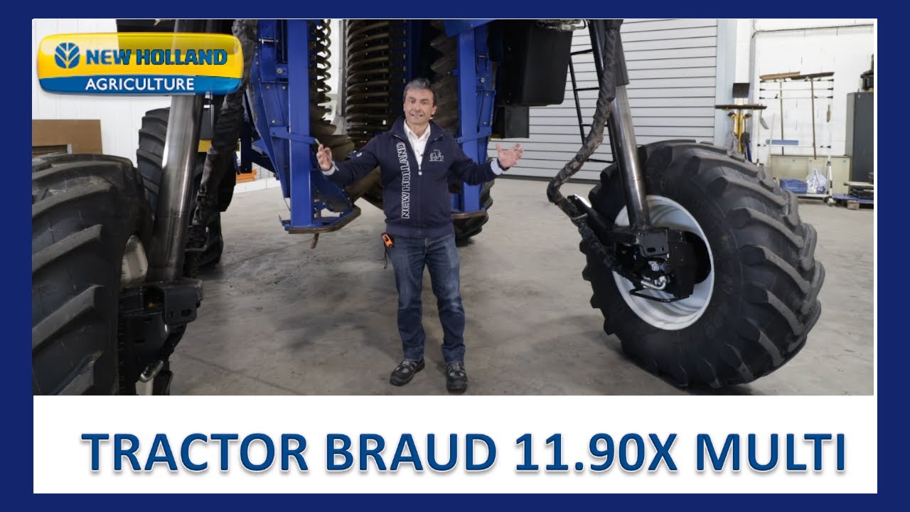 New Holland Reviews. Chasis tractor BRAUD 11.90 X MULTI