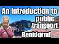 Benidorm   bus route no1 where does it go  how to use the buses