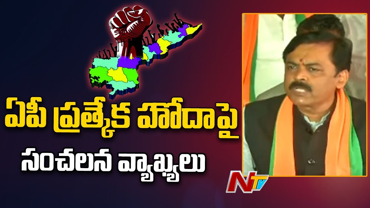 BJP's GVL Gives Clarity on AP Special Status Controversy | Ntv