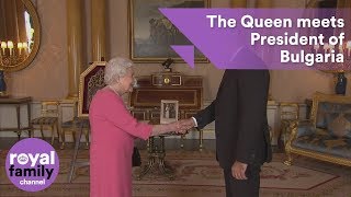 The Queen receives Bulgarian President Rumen Radev Resimi