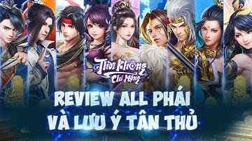 Thời Không Chi Mộng Vplay | Review 6 Môn Phái Và Lưu Ý Dành Cho Tân Thủ