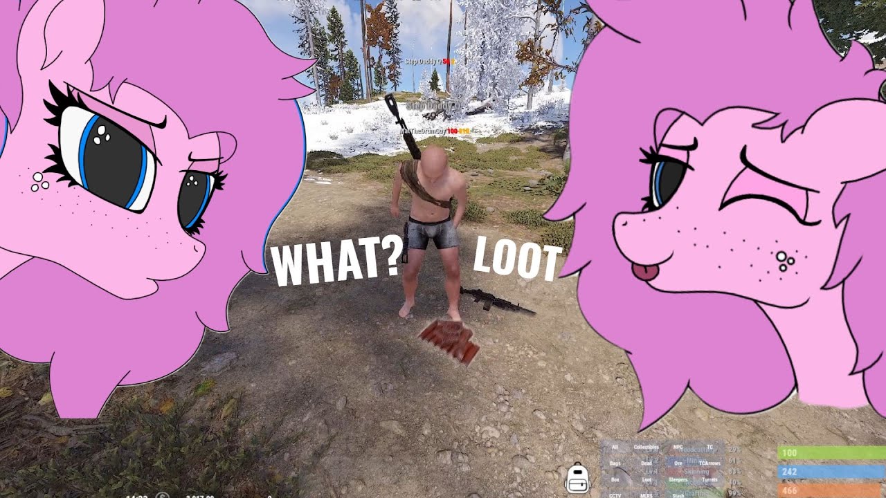 GIRL VOICE TROLLING ON RUST WIPE