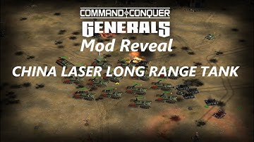 CHINA Laser VS 7 Tank generals Command & Conquer TM Generals Zero Hour Mod Reveal