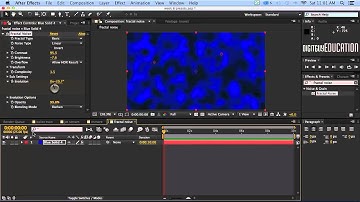 After Effects basics Part 12 1 Brainstorm Fractal noise