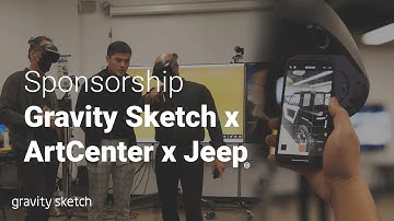 Gravity Sketch x ArtCenter x Jeep®
