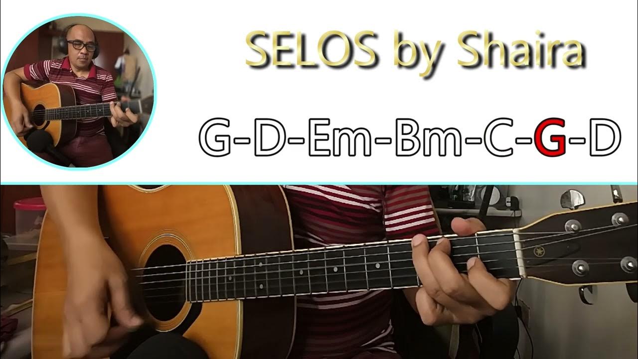 Selos - Shaira | guitar cover with chords and lyrics - YouTube
